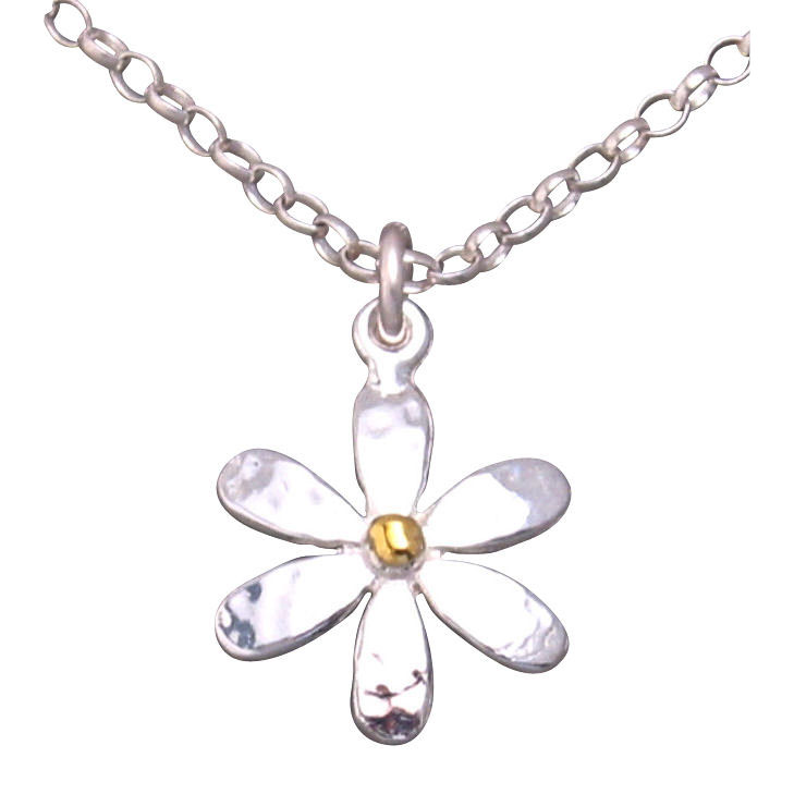 Vintage Simple Daisy Pendant Necklace Ladies Fashion Jewelry - Temu