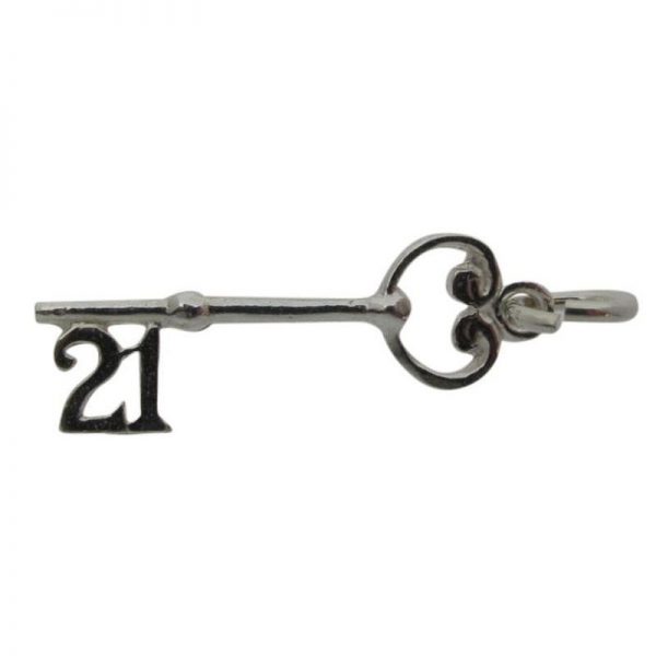 '21' Key Charm-0