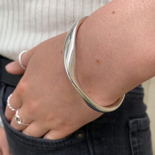 Heavy Twist Bangle - Image 2