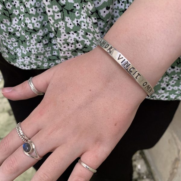 'Love Conquers All' Bangle - Image 2