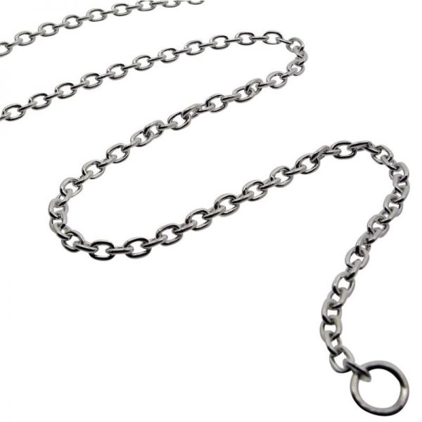 Sterling Silver Medium Belcher Chain -0