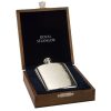 Heavy Pewter Hip Flask-0