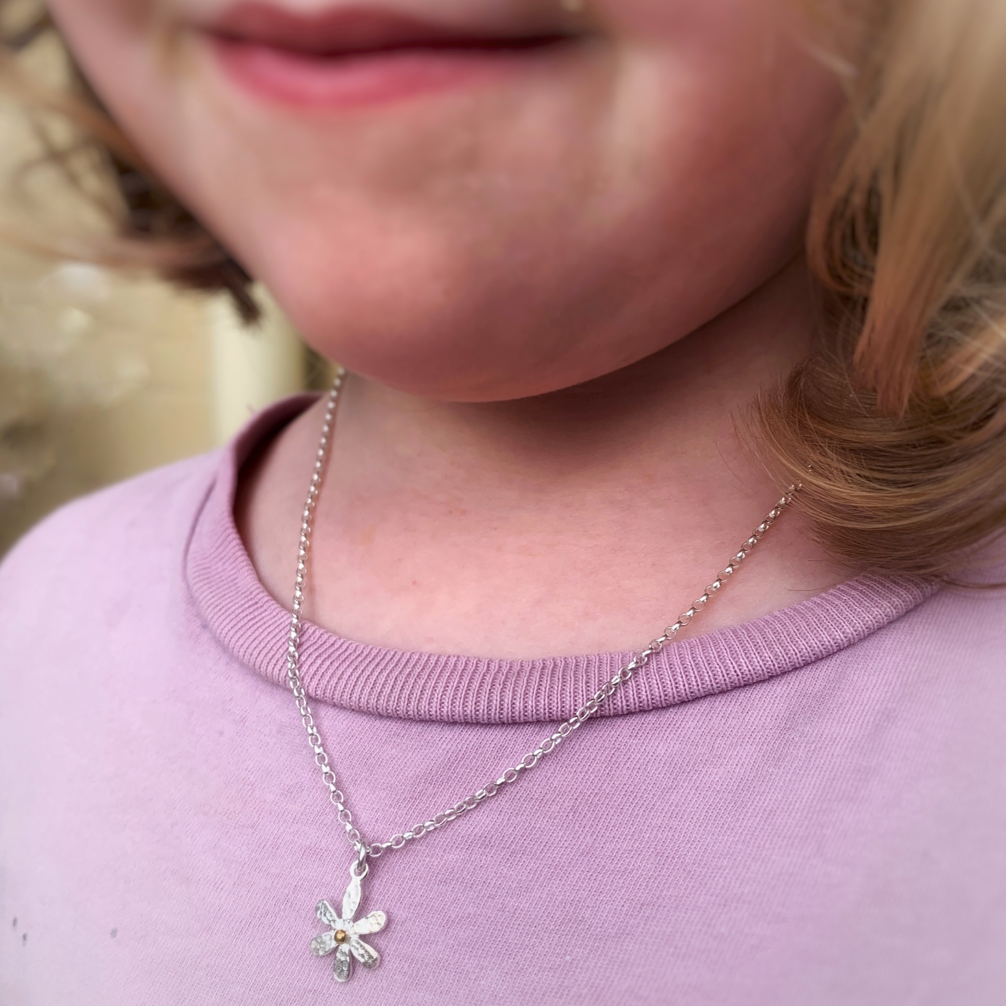 Children's Sterling Silver Fox Necklace – Melchior Jewellery