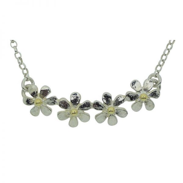 Daisy Quartet Necklace-0