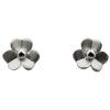 Flower Stud Earrings-273