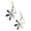 Large Daisy Drop Earrings-0