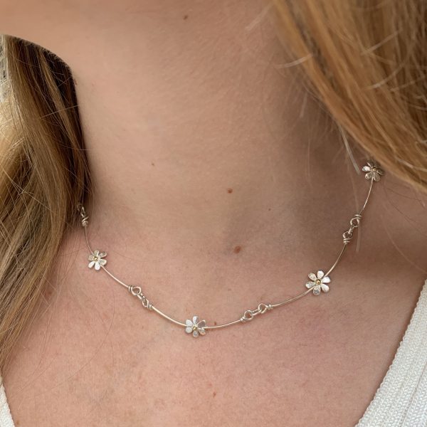 Daisy Choker Necklace - Image 2