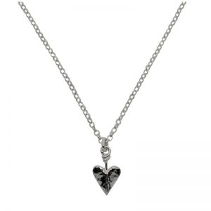 Small Pre-Raphaelite Heart necklace