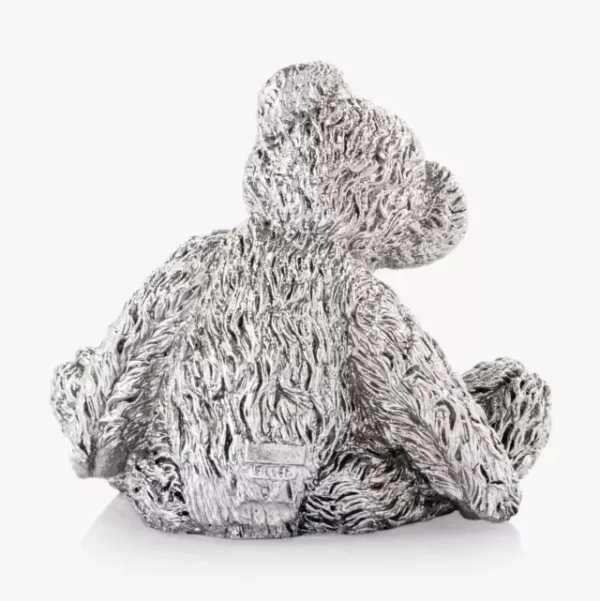 Pewter Teddy Figurine - Image 3