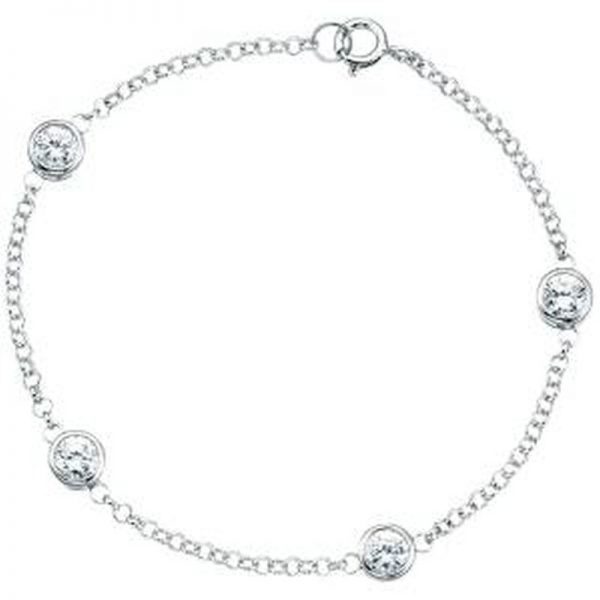 Cubic Zirconia Bracelet-0