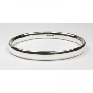 Heavy Oval Section Bangle-0