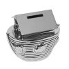 Silver Plated Noah's Ark Money Box-0