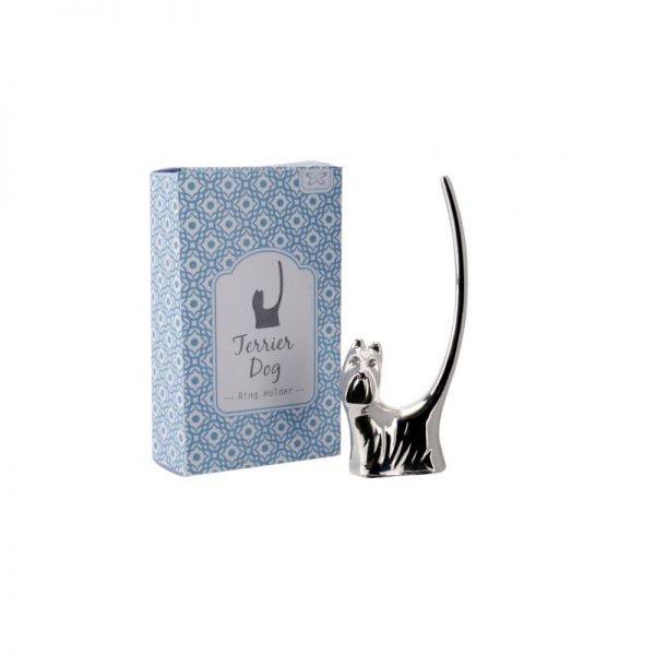 Terrier Dog Ring Stand-0