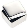 Silver Plated Square Trinket Box-0