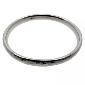 Light Hammered Bangle-0