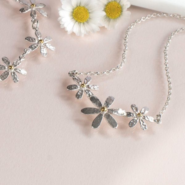 Triple Daisy Necklace - Image 3