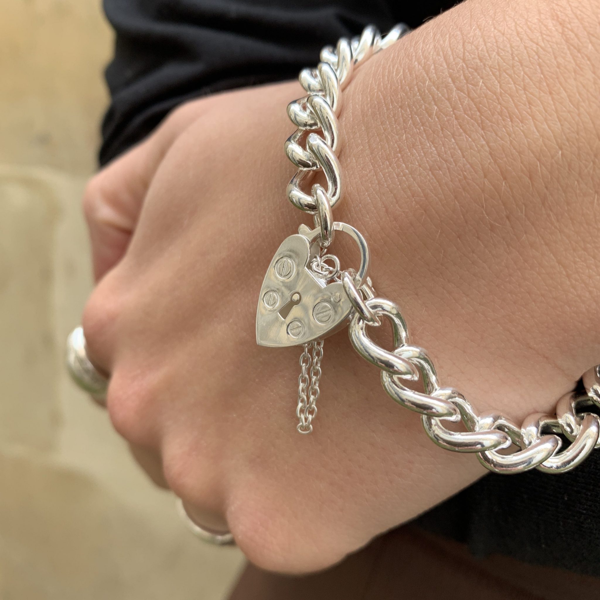 Silver bracelet 