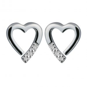 Enduring Heart Diamond earrings