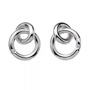 Looped Diamond Earrings