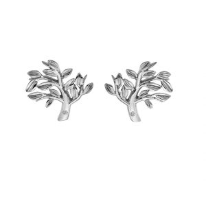Tree of life Diamond Stud Earrings