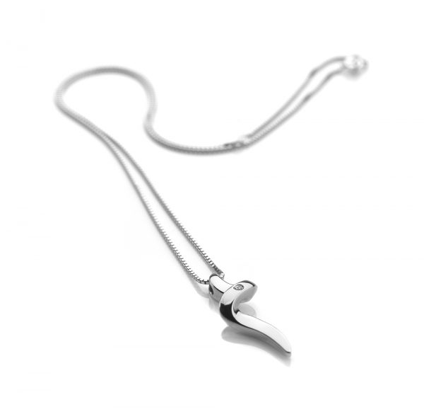 Twist Diamond Necklace - Image 3