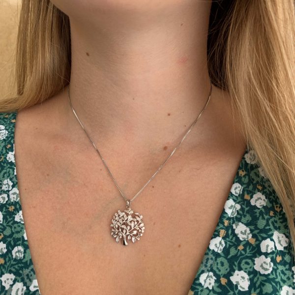 Tree of Life Diamond Necklace - Image 4