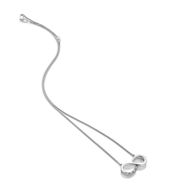 Diamond Infinity Necklace - Image 4