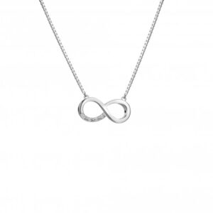 Diamond Infinity Necklace