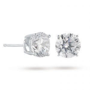 Cubic Zircona Stud Earrings
