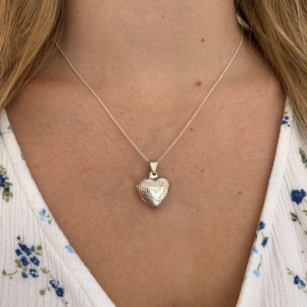 Sterling Silver Heart Locket