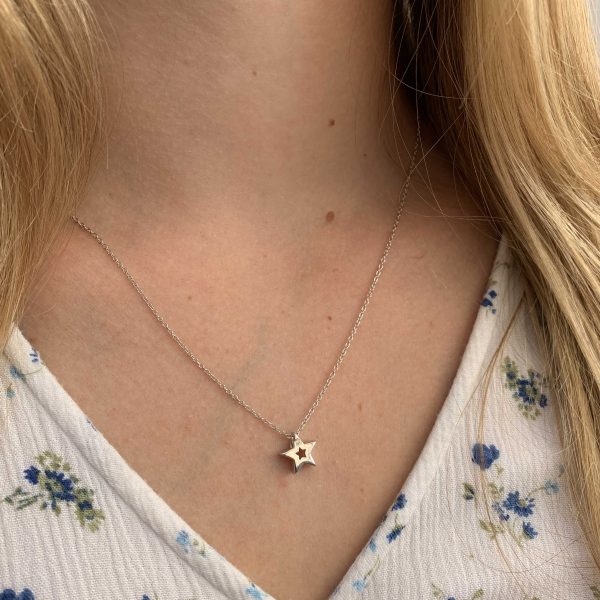 Diamond Star Necklace - Image 2