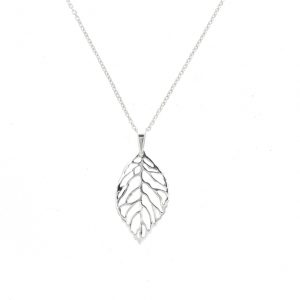 Leaf Silhouette Necklace