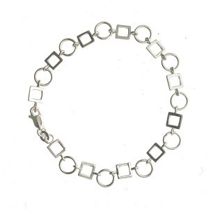 Circles and Squares Bracelet