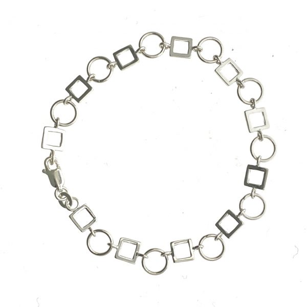 Circles and Squares Bracelet