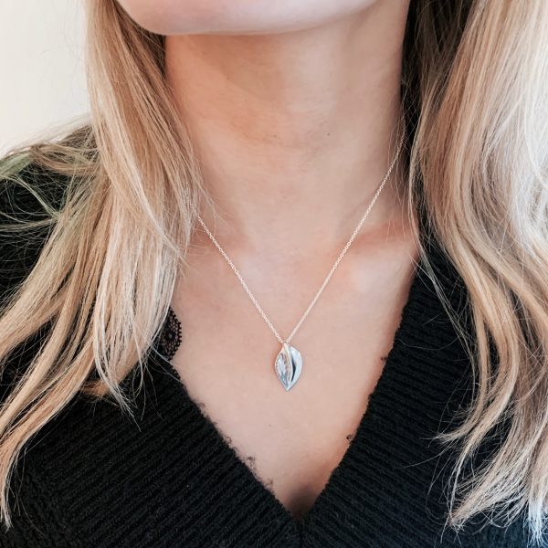 Apple Leaf Necklace - Image 2