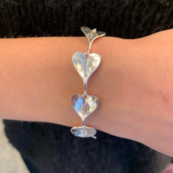 Satin Heart Bracelet - Image 3