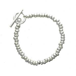 Beaded T-Bar Bracelet