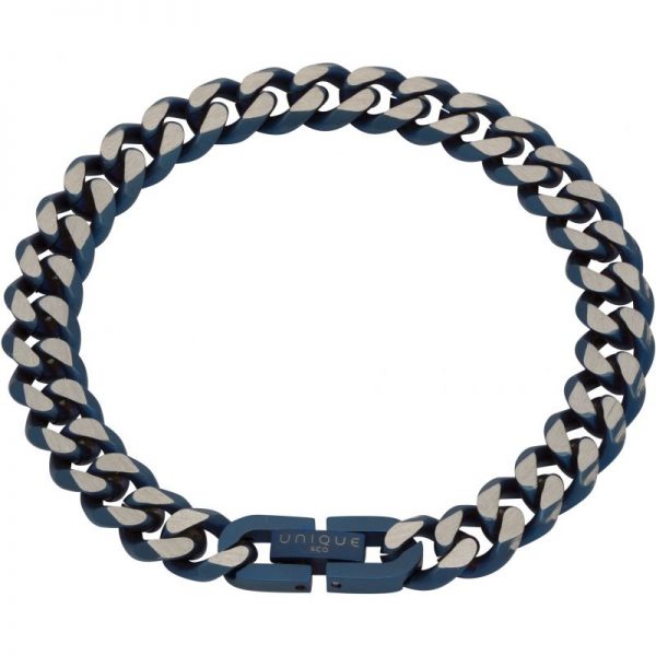 Matt Blue Steel Bracelet