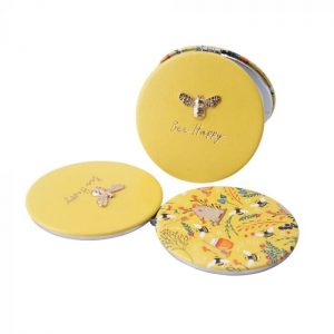 "Bee Happy" Compact Mirror