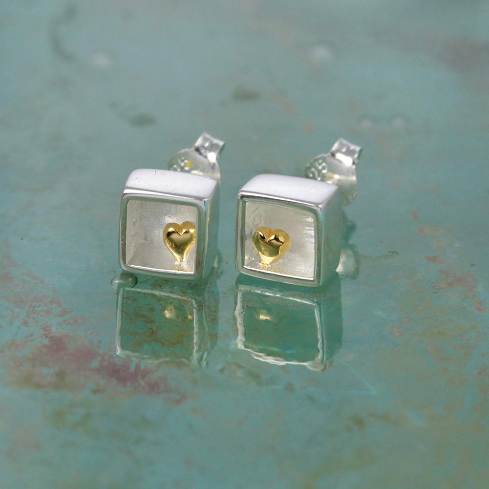 Cube of Love earrings - Image 2