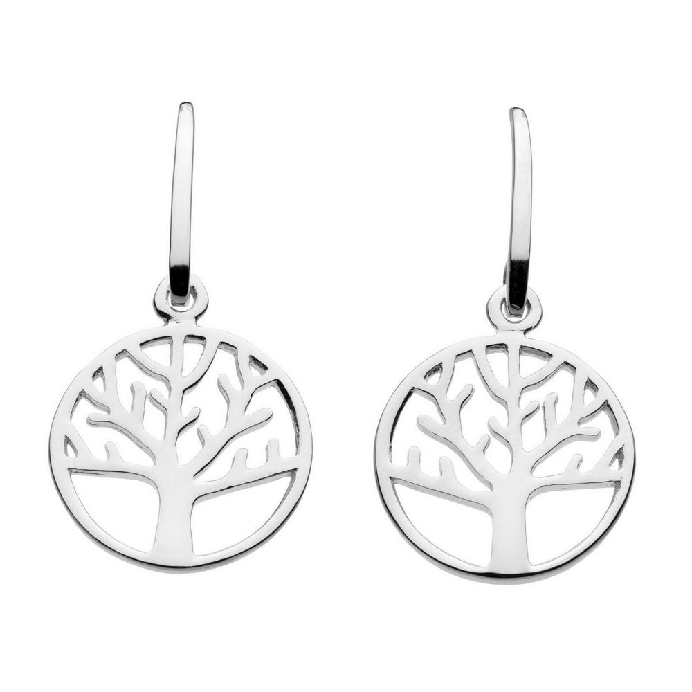 Tree of Life drop earrings The Silver Shop of Bath