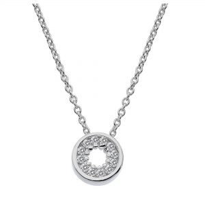 Sparkling Circle Necklace