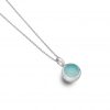 Silver Chalcedony Necklace