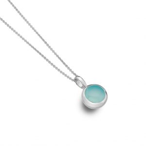 Silver Chalcedony Necklace