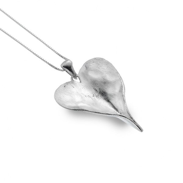 Satin Heart Necklace