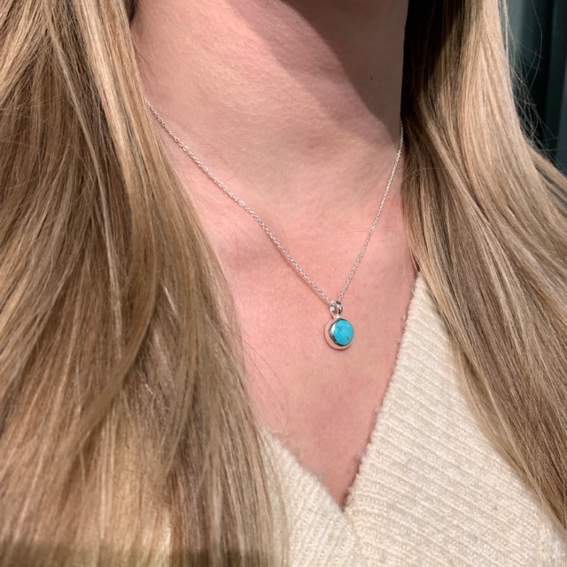 Mohave Turquoise Fine Cord Necklace | Wanderlust Life