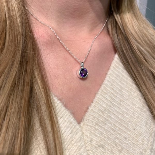 Amethyst Necklace - Image 3