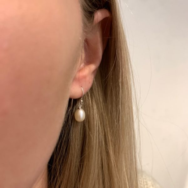 Pearl Drop Earrings# - Image 2