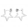 Silver Star Hoops