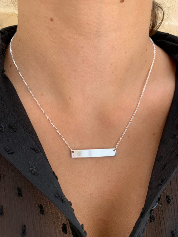 Personalised Bar Necklace - Image 3